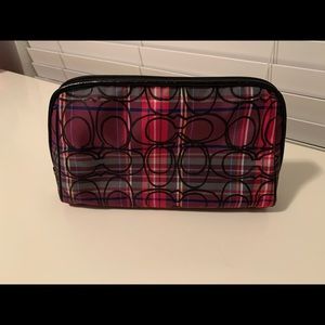 Coach make up bag
